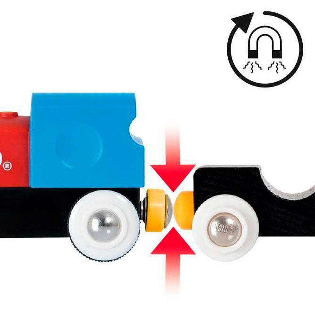 Min første togbane med batterilokomotiv 25 deler - BRIO