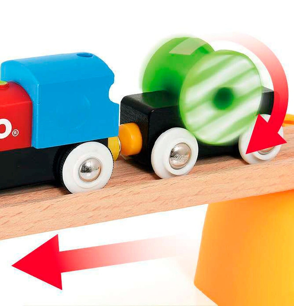 Min første togbane med batterilokomotiv 25 deler - BRIO