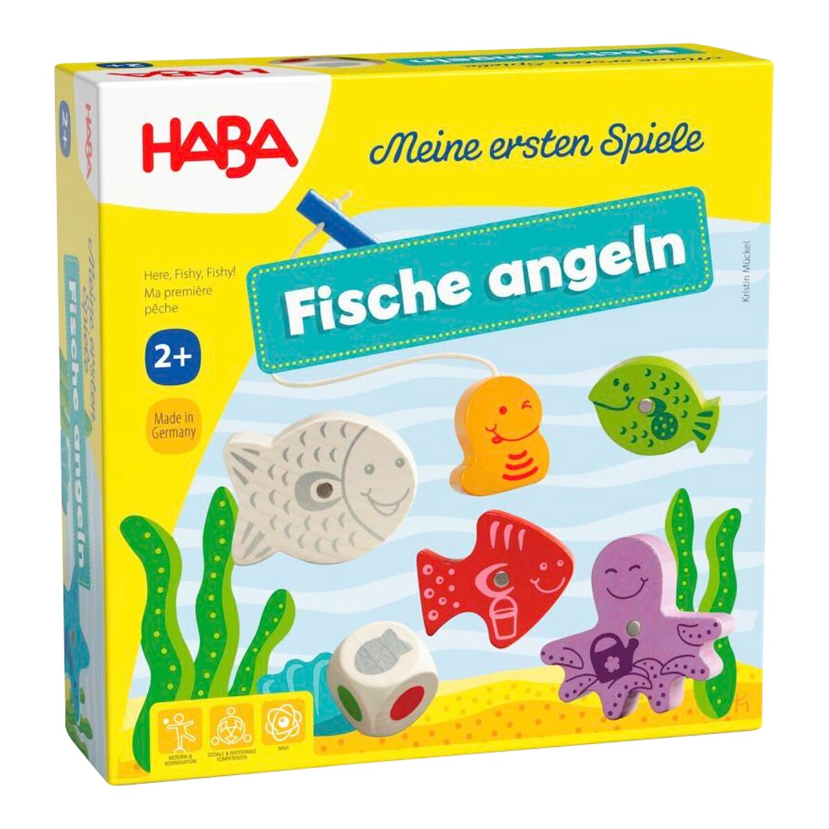 Mine første spill - fiskespill i tre forfra