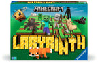Minecraft Labyrinth brettspill forfra med spillebrikker