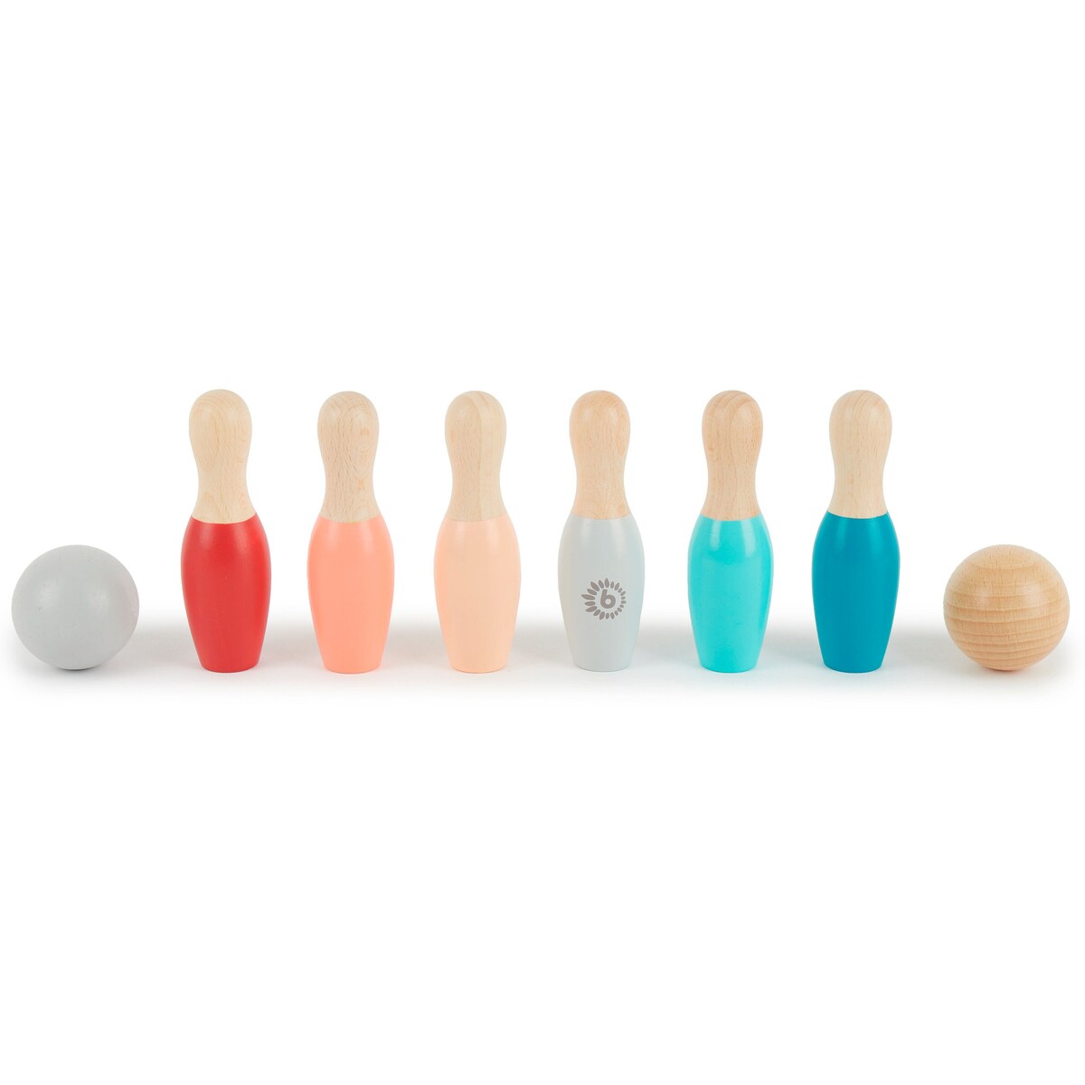 Mini bowlingspill i tre 8 deler fra 3 år forfra