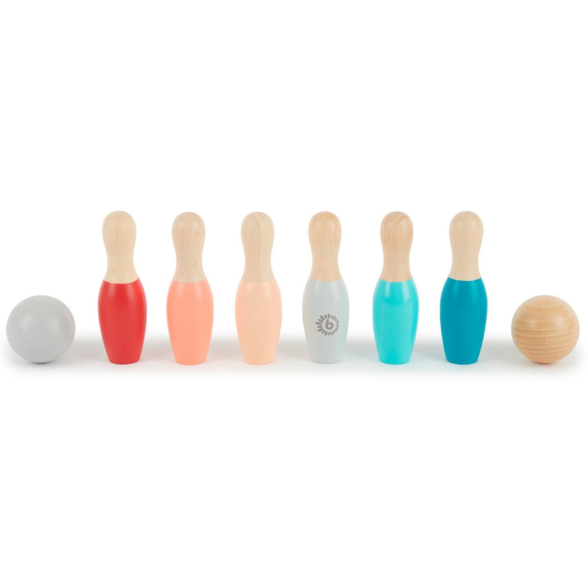 Mini bowlingspill i tre 8 deler fra 3 år - Bieco