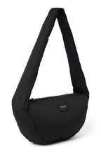 Mini skulderveske Black Puffy polyester 39x11x20 cm bakside
