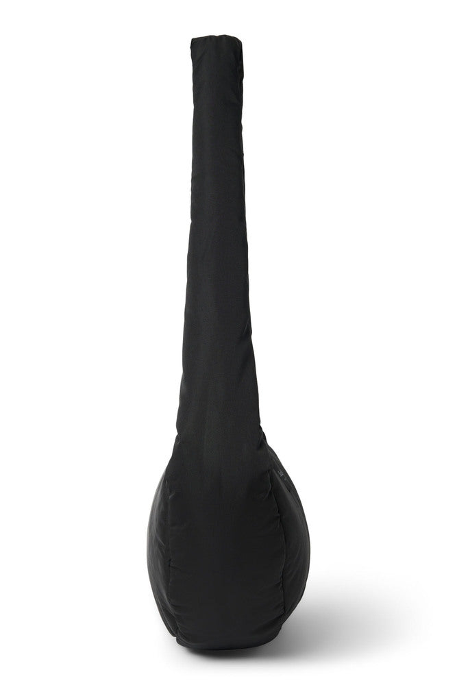 Detalj av glidelås på Mini skulderveske Black Puffy