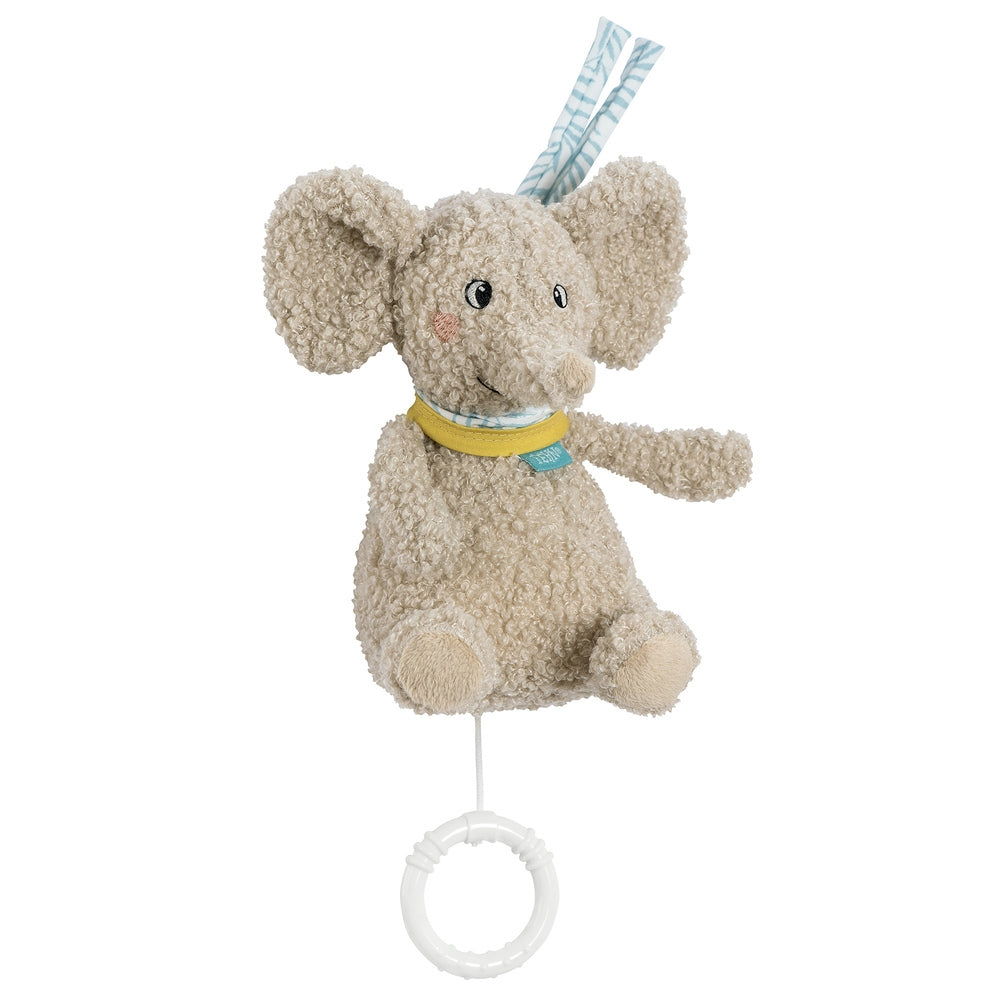 Mini spilledåse elefant Erik forfra