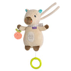 Mini spilledåse kosedyr 18 cm capybara - Fehn forfra