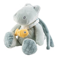 Mini spilledåse krokodille Romeo plysj 23 cm forfra