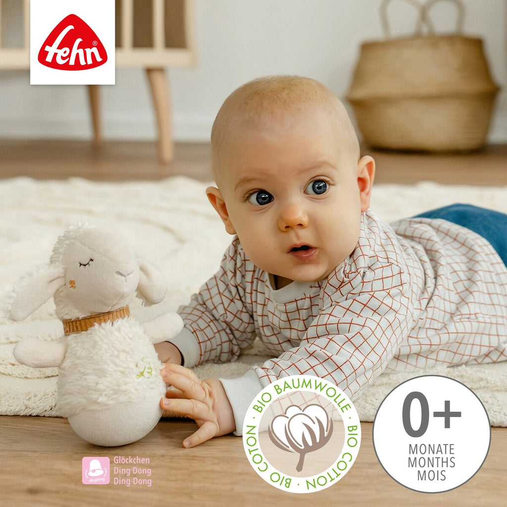 Mini tumlefigur sau fehnNATUR detalj av brodering