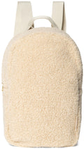 Miniryggsekk teddy ullhvit 31x21 cm 0-5 år Studio Noos front
