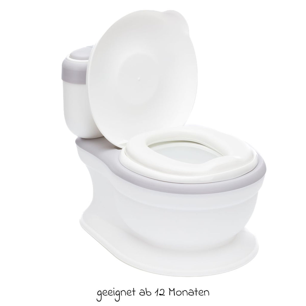 Minitoalett Marlin med skyllelyd og 6 melodier bakside
