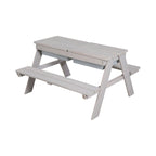 Møbelgruppe for barn Play for 4 Outdoor Deluxe 89x86 cm forfra