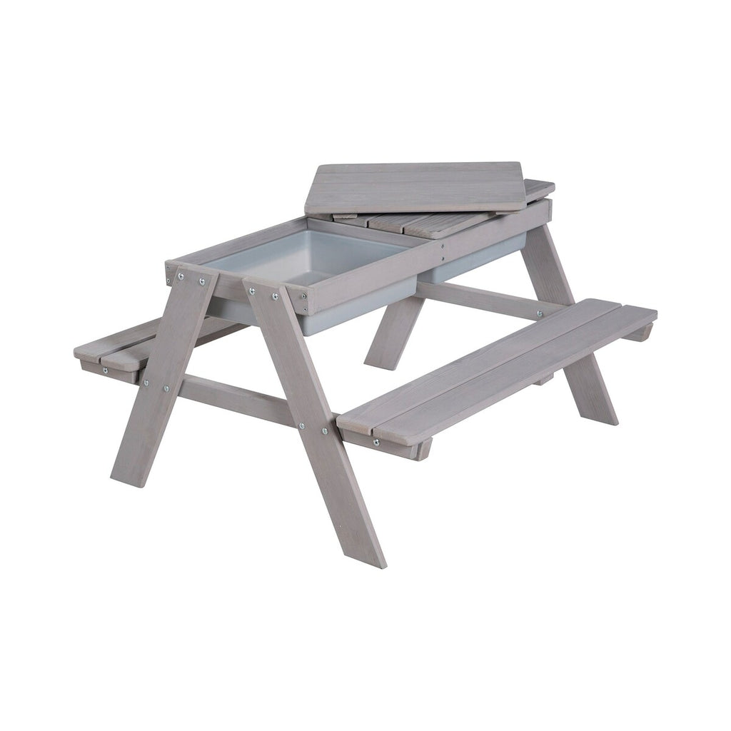 Bakside av Møbelgruppe for barn Play for 4 Outdoor Deluxe 89x86 cm
