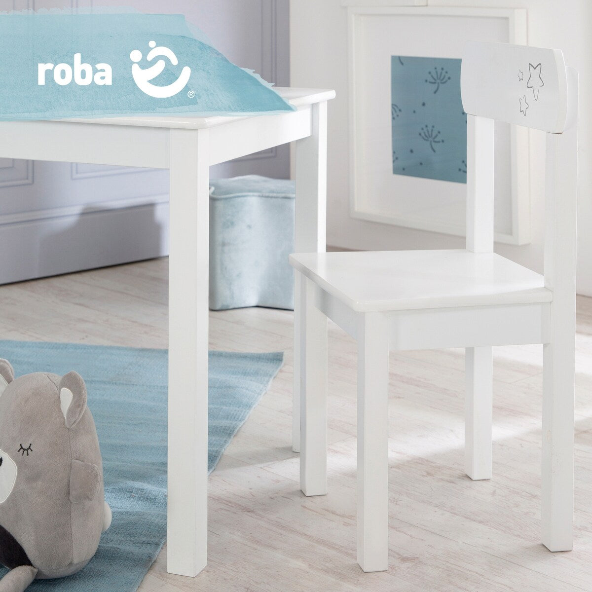 Møbelgruppe for barn Little Stars MDF 2-10 år - roba
