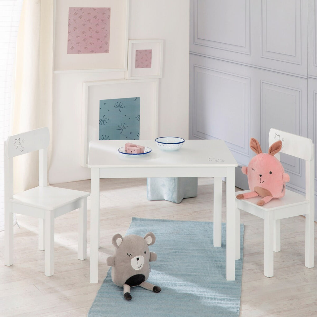 Møbelgruppe for barn Little Stars MDF 2-10 år bakside