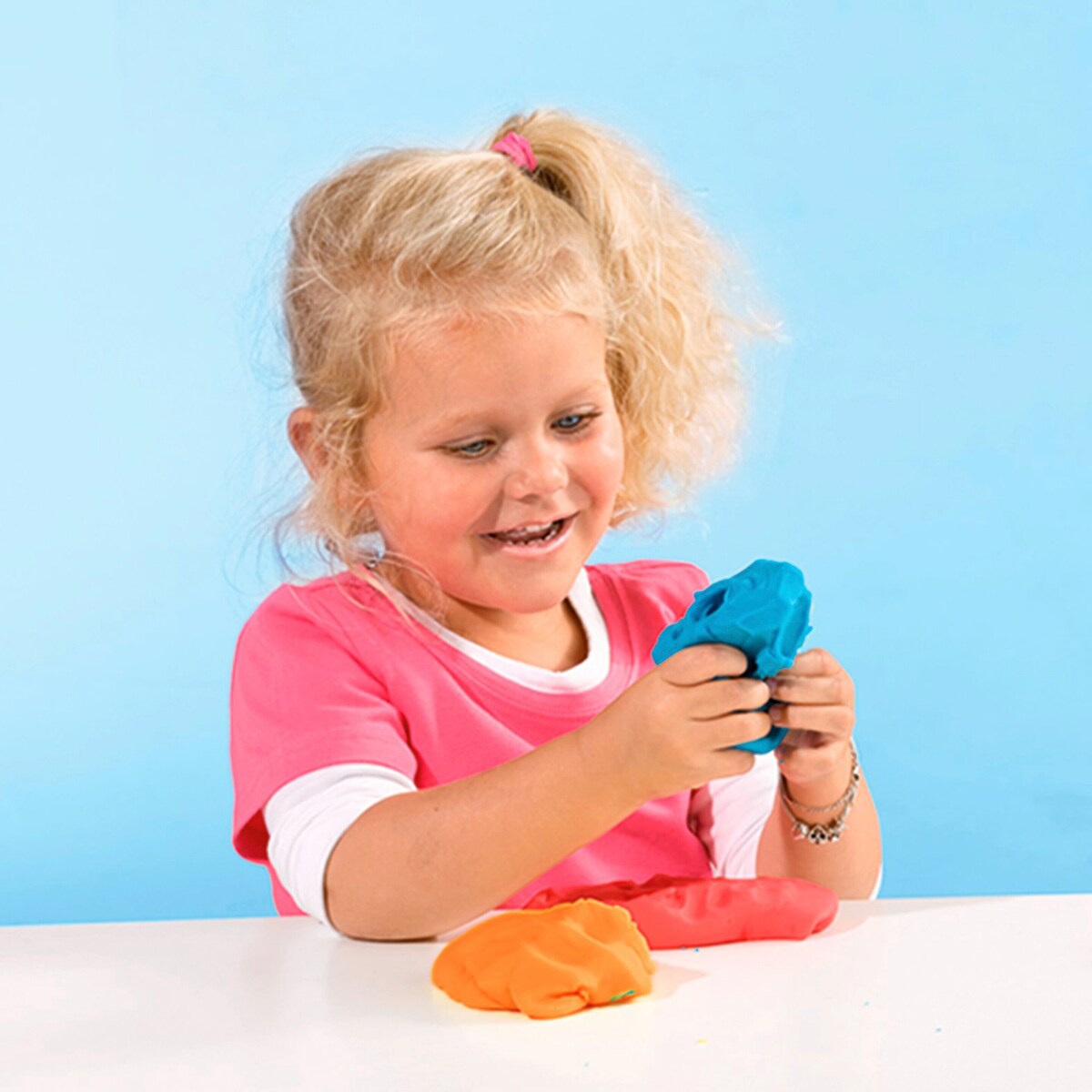 Modelleire 4 farger parabenfri fra 12 mnd - SES My First bakside