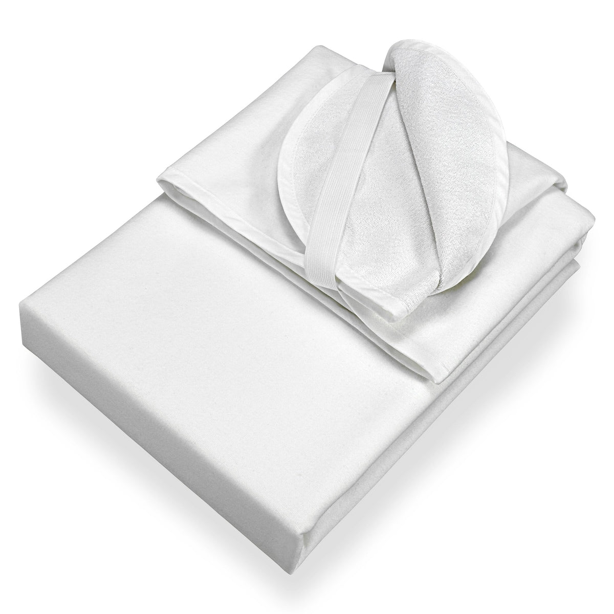 Molton-frotté madrassbeskytter 60x120 cm vendbar forfra