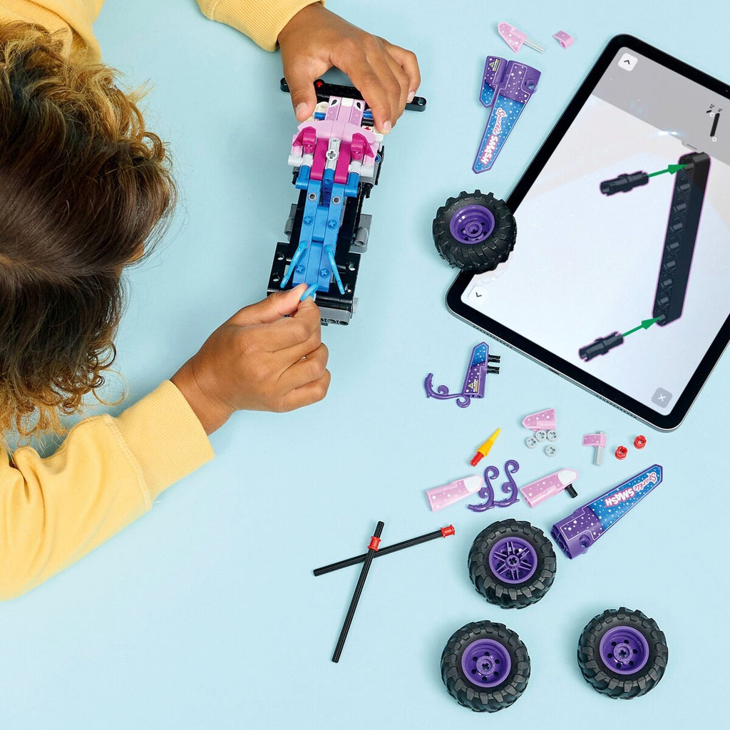 Detalj av trekkmotor på Monster Jam™ Sparkle Smash™ 42220
