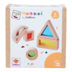 Montessori vindusklosser i bøk 5 deler nærbilde av speilbue