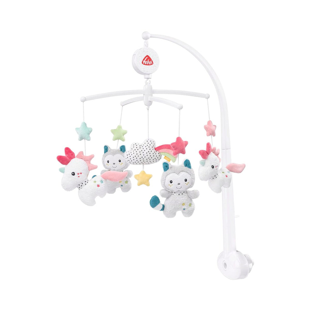 Musikk-uro Aiko & Yuki Ø 40 cm forfra med fargerike figurer