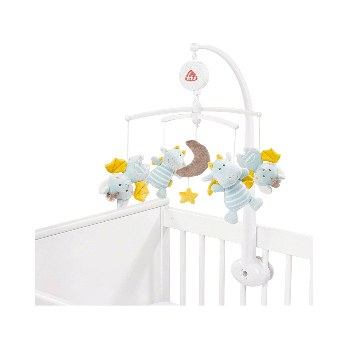 Musikk-uro Little Castle Ø 40 cm fra fødsel bakside med festemekanisme