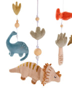 Detaljbilde av Musikkmobile MINISAURUS med dinosaurer