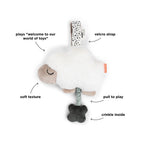 Musikkosedyr Sheepy sand med melodi detalj
