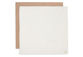 Musseklut 2-pack hydrofil 115x115 cm biscuit/ivory - Jollein forfra
