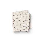 Musselin babyteppe 80x80 cm Garden Leo's Resort forfra