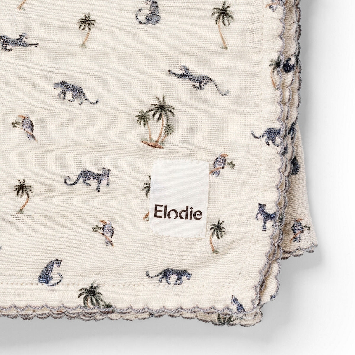 Musselin babyteppe 80x80 cm Garden Leo's Resort bakside