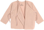 Musselin kimonoomslagsbody GOTS str 50 56 powder pink bakside
