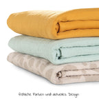 Musselinkluter Cuddle N Clean 3-pack 80 x 80 cm montert og klar til bruk