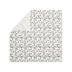 Musselinteppe Dalmatian Dots 80x80 cm bambus/bomull bakside