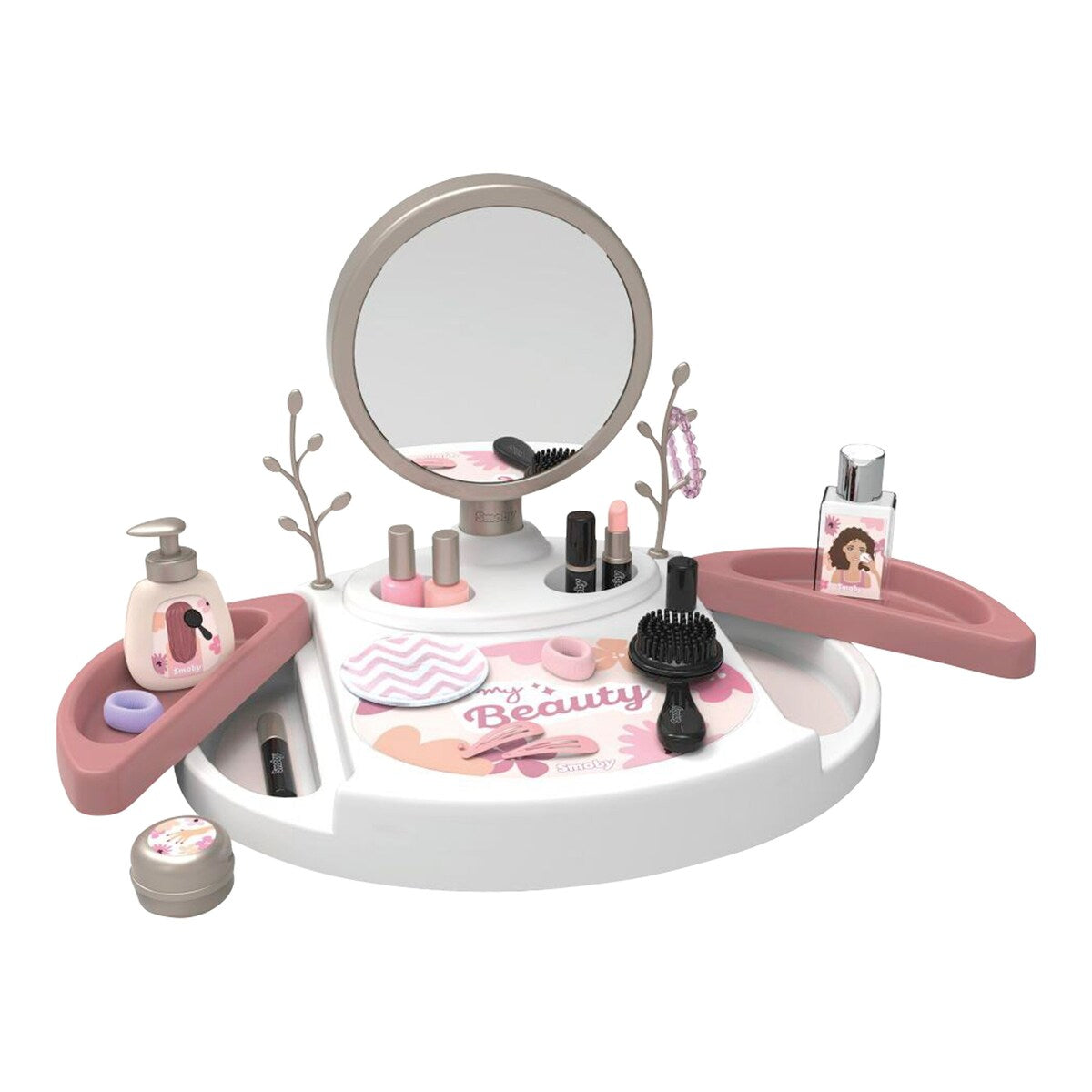 My Beauty Studio med speil og 15 tilbehør forfra
