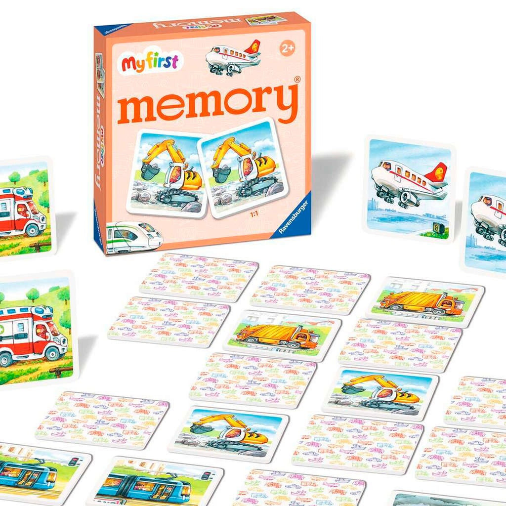 My first memory® kjøretøy fra 2 år, 2-4 spillere montert spill