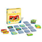 Detalj av stoffkort i My first memory® plysj hukommelsesspill