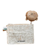 Myk fotobok for baby BABYLON bomull 17x14 cm teksturer og materialer