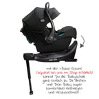 Nærbilde av justerbar hodestøtte på Babystol i-Jemini i-Size - Joie Signature