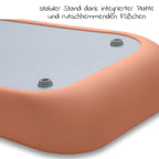 Nærbilde av PUR-skum på Stellematte Change N Clean, Hauck