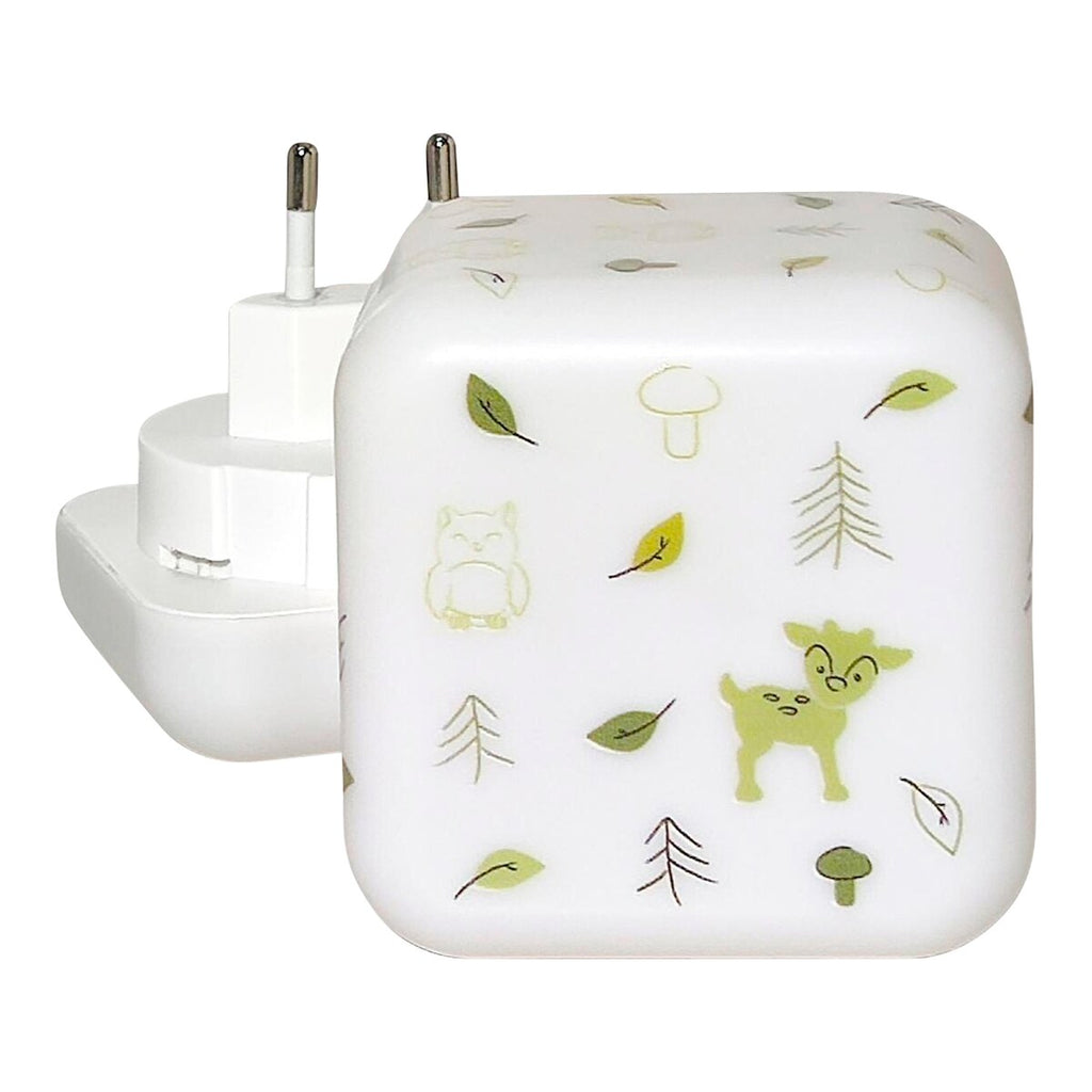 Nattlys Cube B 2-i-1 mobil og stikkontakt 7x7x7 cm - Cloud B