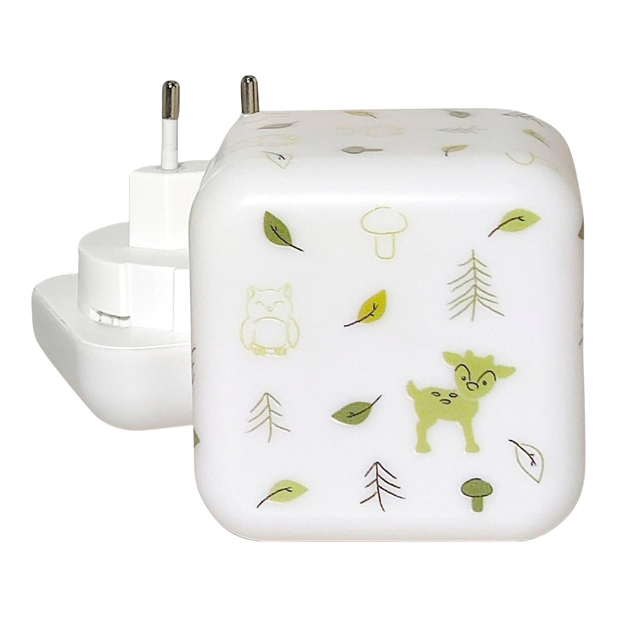 Nattlys Cube B 2-i-1 mobil og stikkontakt 7x7x7 cm - Cloud B