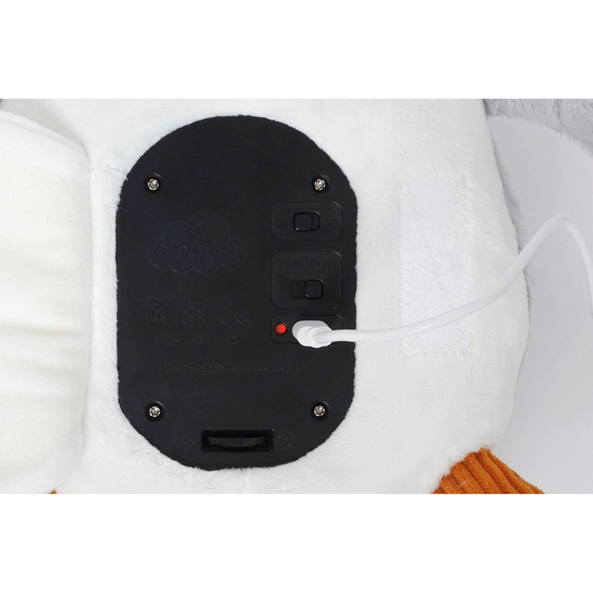 Nattlys med projektor Tranquil Penguin USB-C - Cloud B