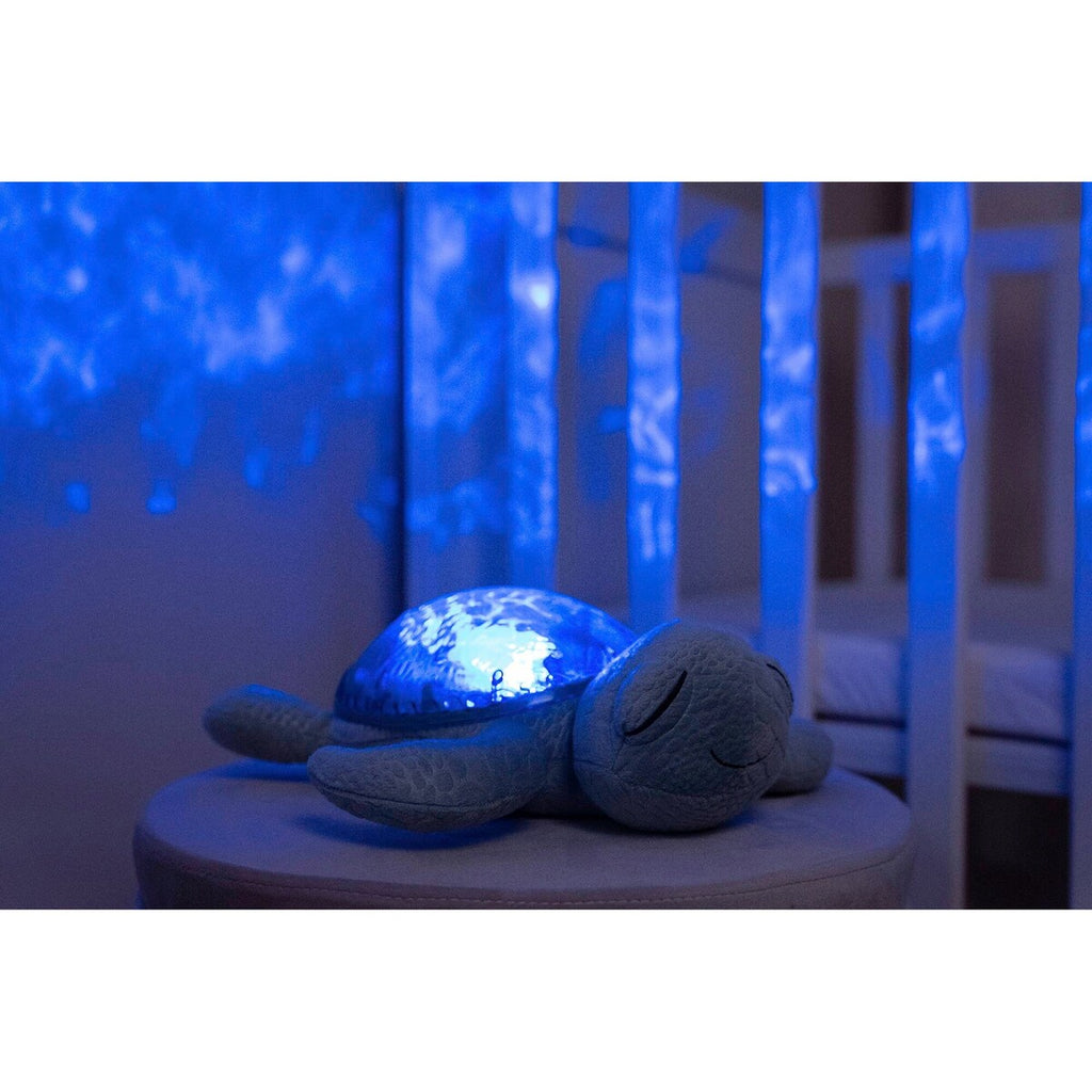 Nattlys med projektor Tranquil Turtle, USB-C - Cloud B