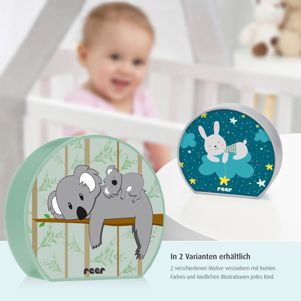 Nattlys MyBabyLight med skrudd batterirom