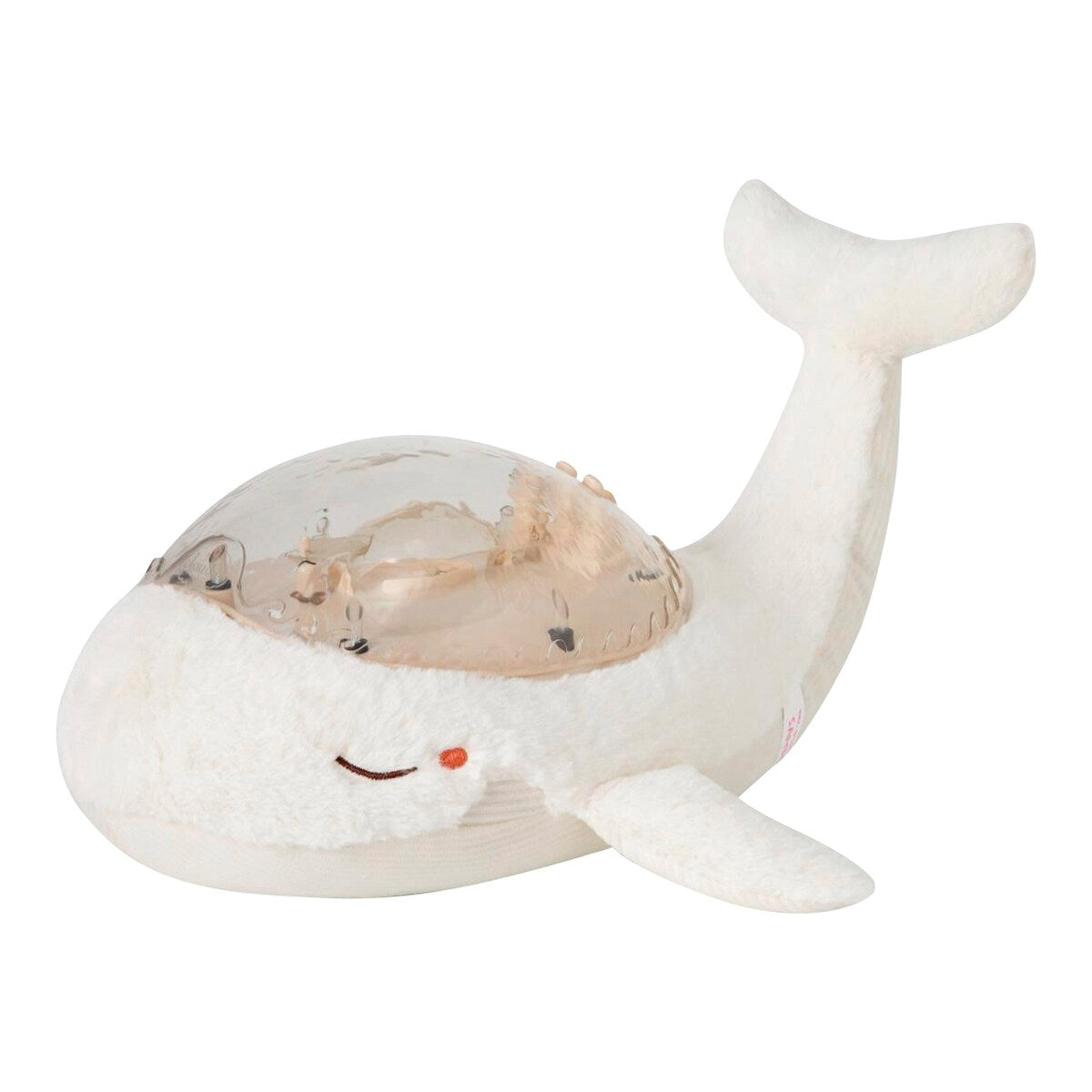 Nattlys med projektor Tranquil Whale med lyder forfra
