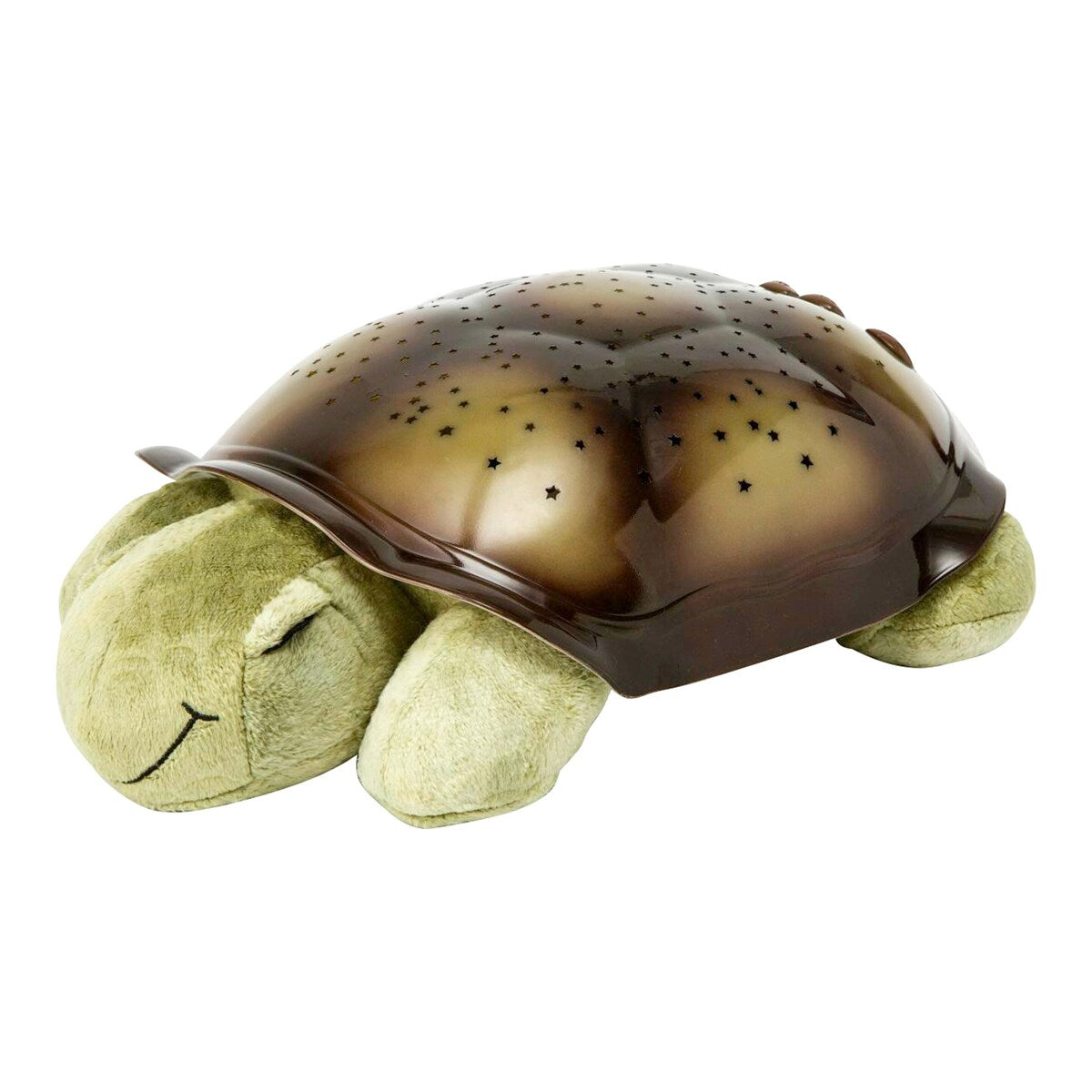 Nattlys Twilight Turtle med stjerneprojektor forfra
