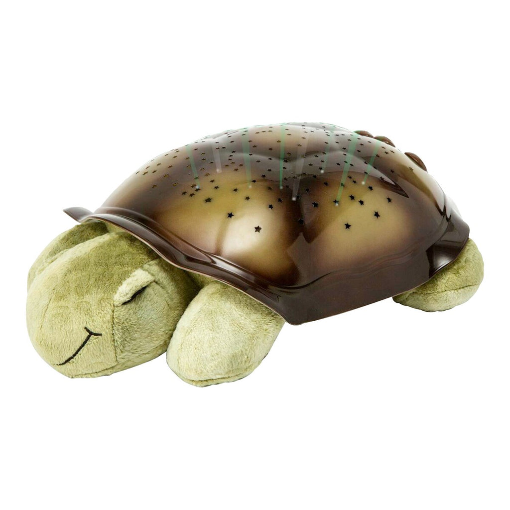 Nattlys Twilight Turtle med stjerneprojektor sleep-timer knapp