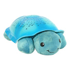 Nattlys Twinkling Twilight Turtle med stjerneprojeksjon forfra