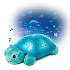 Nattlys Twinkling Twilight Turtle med stjerneprojeksjon bakside