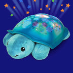 Detalj av Nattlys Twinkling Twilight Turtle med stjerneprojeksjon