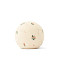 Nattlys Yuki kuleformet i silikon peach/sea shell forfra